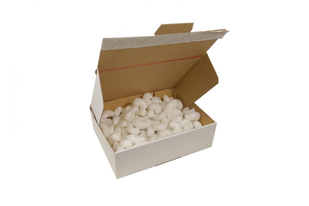 Verpackungsmaterial aus nachwachsenden Rohstoffen: Chips aus Pflanzenstärke