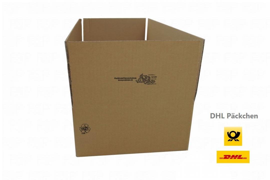 Einwellige Postkartons Kartonagen  590x290x140mm