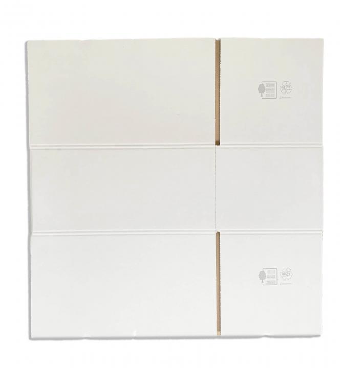 Wellpapp-Falkarton Fefco 0203 ungefaltet Außenseite a