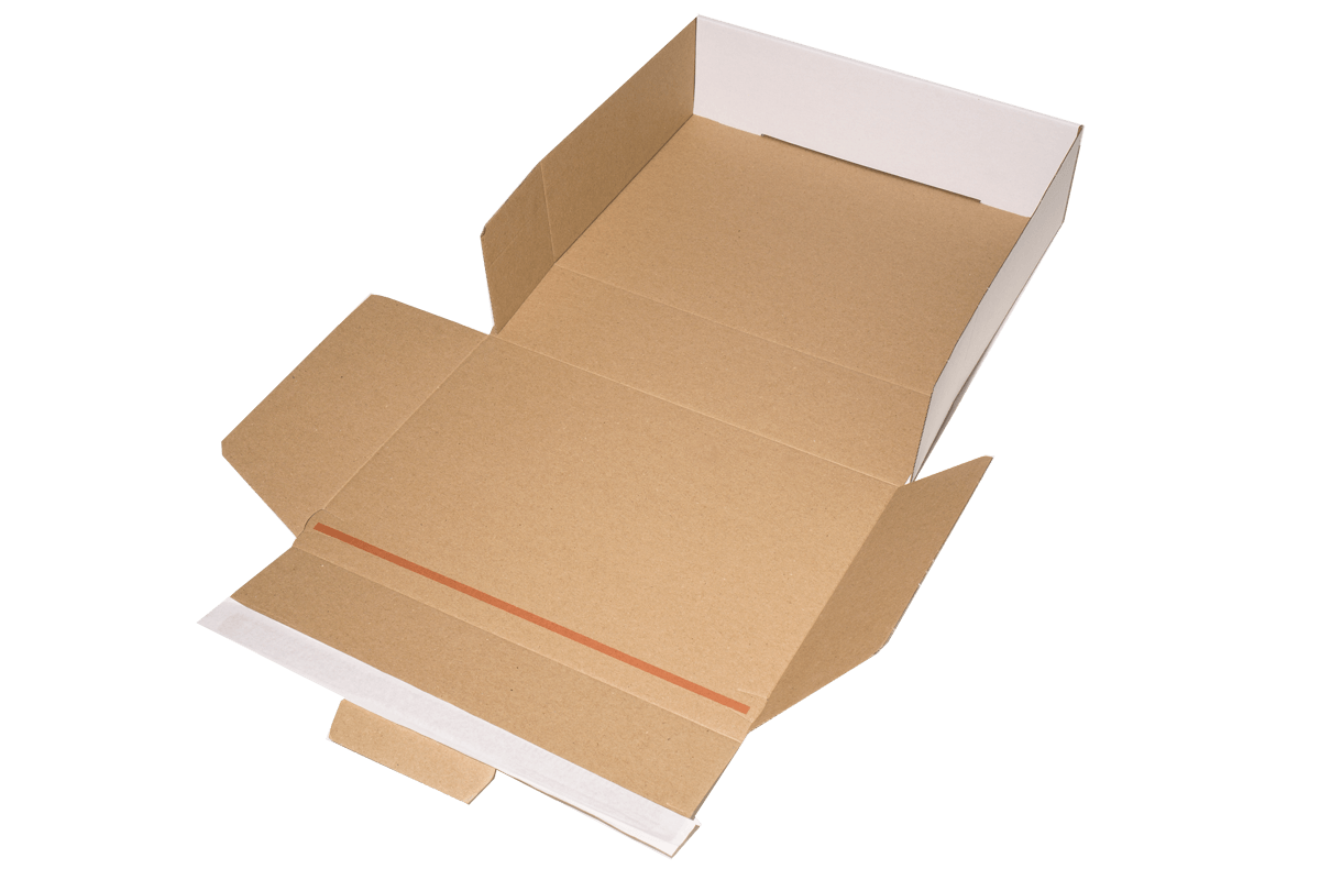 Weiße Faltschachtel 315x225x90mm 