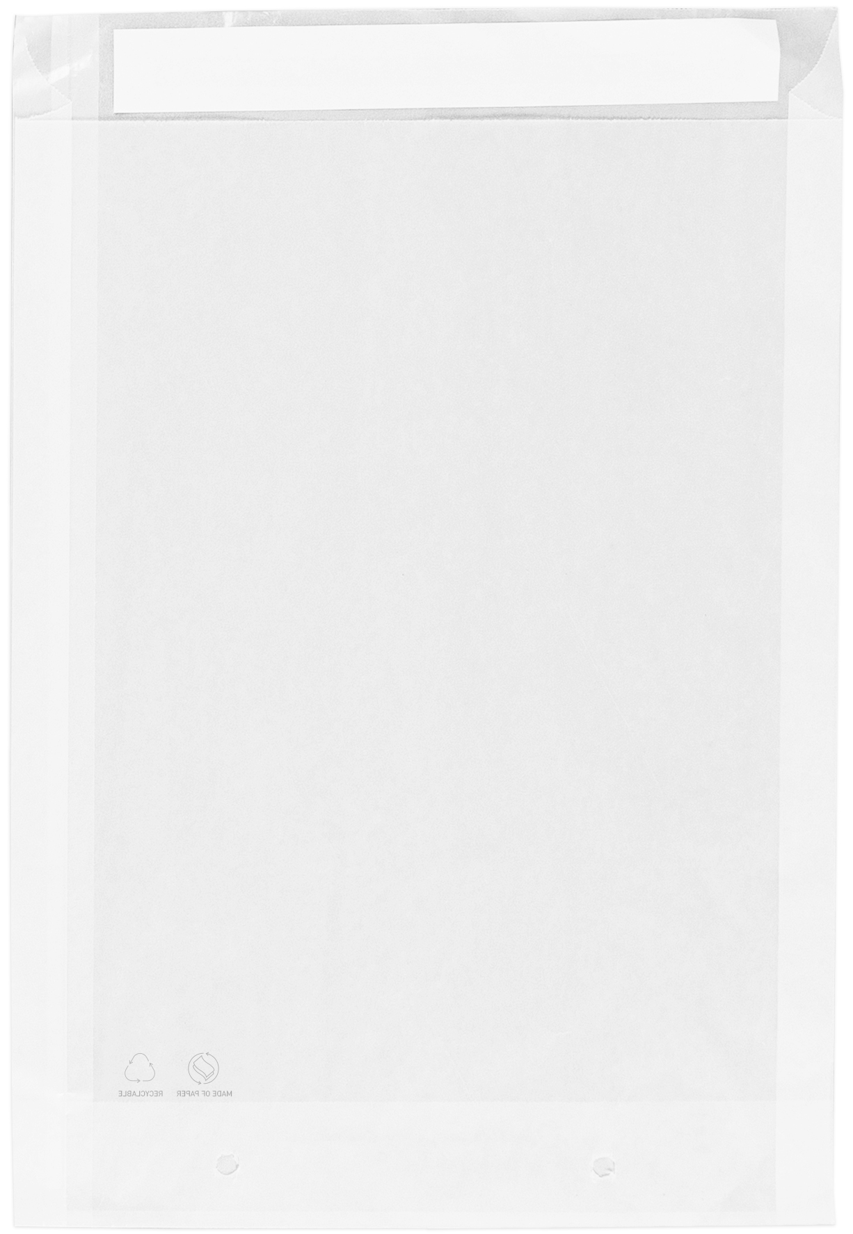 Nachhaltige Polybags - Flachbeutel aus Papier