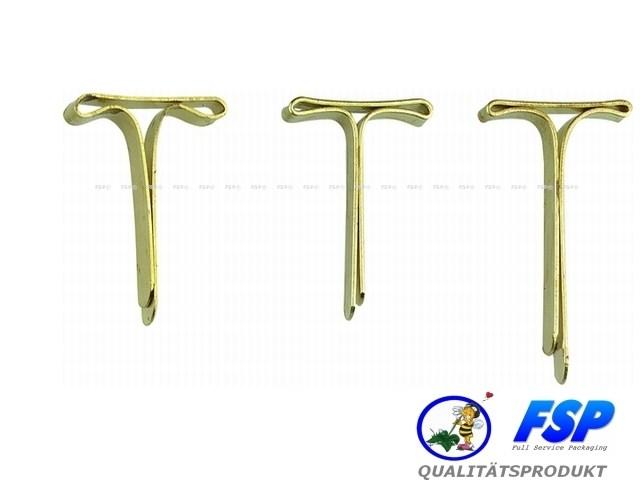 Klammern für Versandtaschen u. Musterbeutel 100 Stück Musterbeutelklammern günstig erwerben