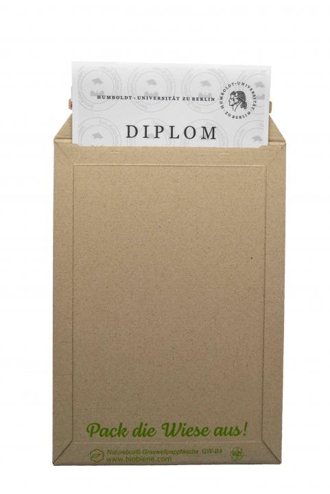 Graswellpapptasche GW-B4 Branding