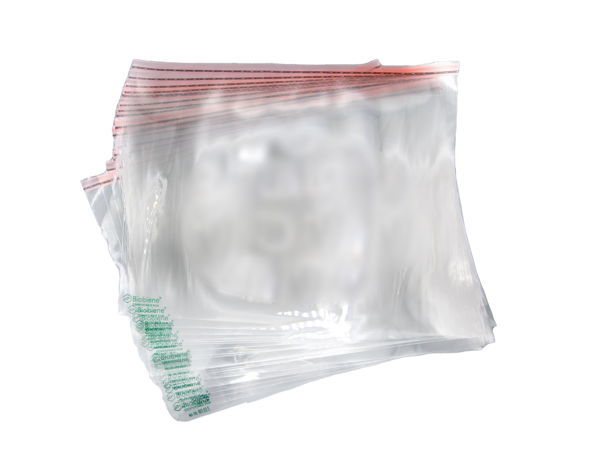 Bio-Folienbeutel Umverpackung Textilien Fotos Bilder