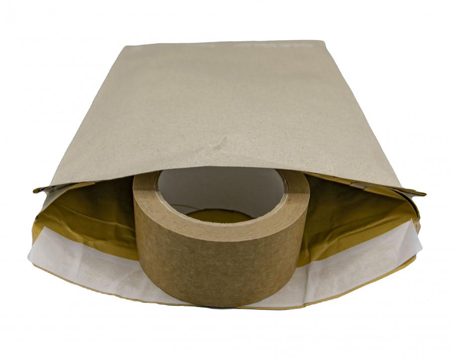 Graspapier-Polstertasche ohne Falte B4 250X353 (100 Stück)