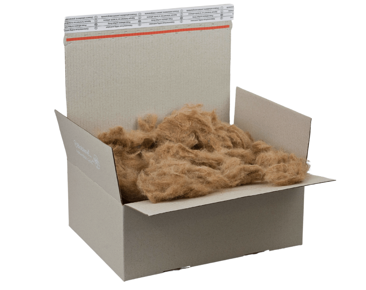 Verpackungsmaterial aus Jute