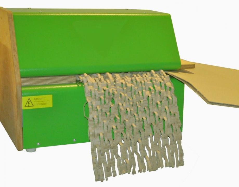 Biobiene® Wellpolstermaschine grün