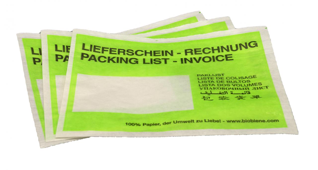 Transport-Papiertasche 