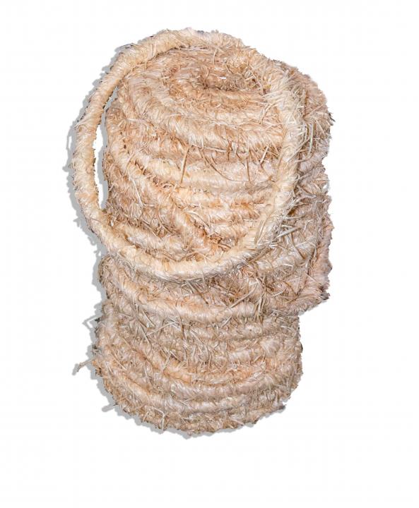 Detail aus 2,5cm umweltfreundlich Holzwolle-Seil