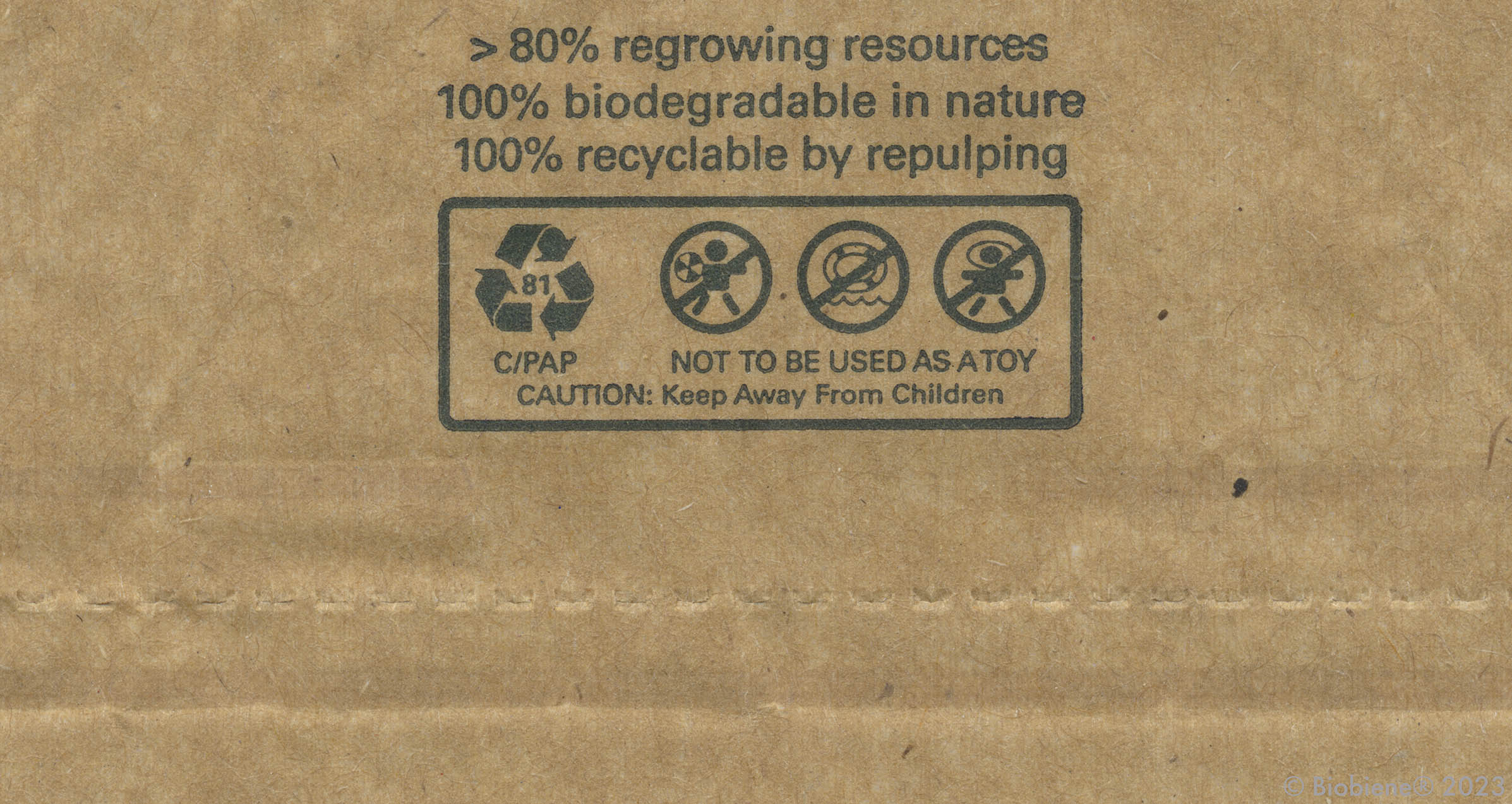 Typ 9.7.1 Bio AirBoy nano3 Luftpolsterfolie 250m (home compostable)