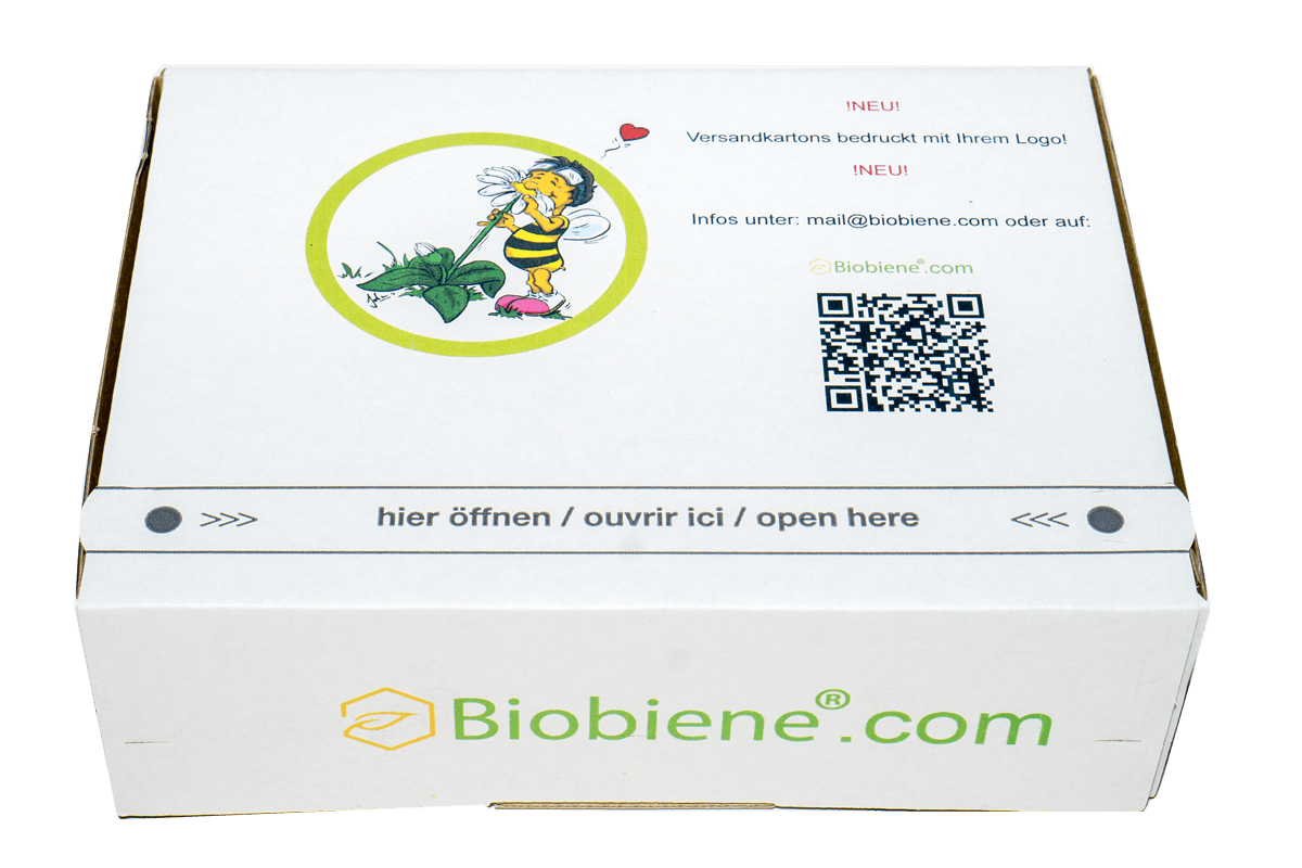 Postkarton 233x170x70mm mit Druck