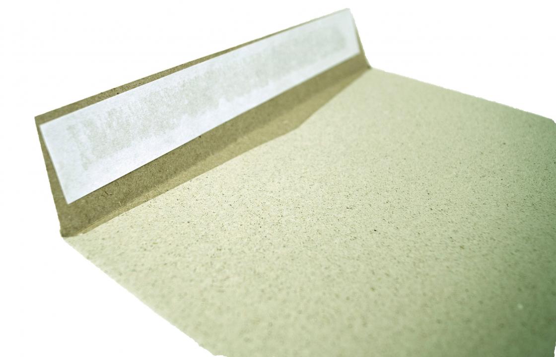 Graspapier Versandtasche, Versandumschlag B4