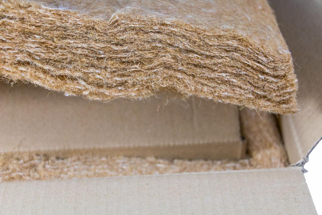 als Dämmmaterial weiterverwendbar