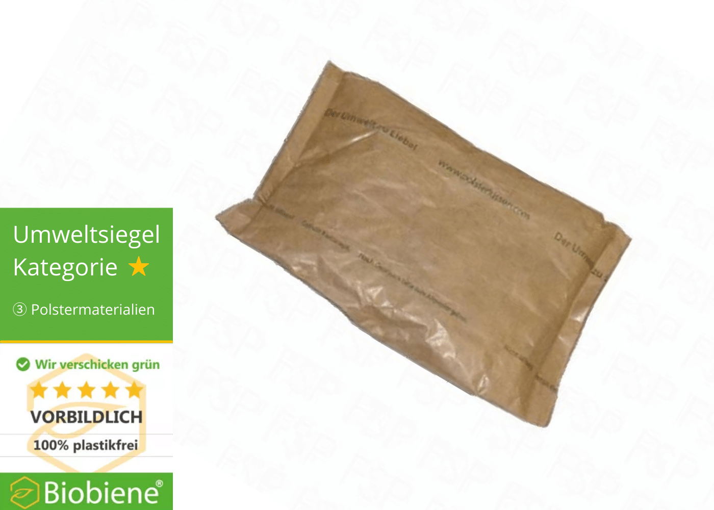 Polsterkissen mit Pappfüllung