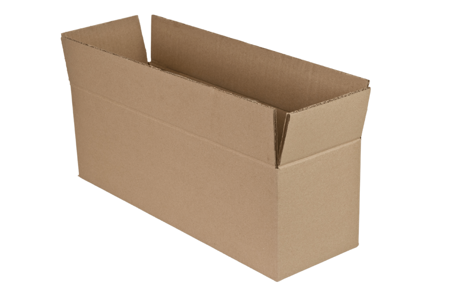 2 wellige stabile Kartons braun