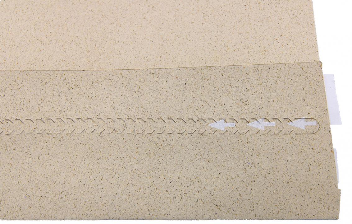 Plastikfreie Aufreissperforation - Graspapier-E-Commerce-Retouren-Umschlag von biobiene®