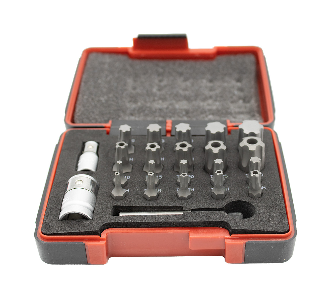 Bit Set Torx Plus - 23 Teile - Koffer aufgeklappt
