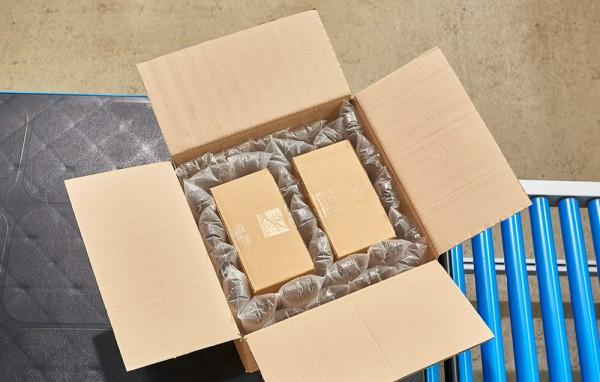 Biobiene®: Guenstige Luftkissenmaschine für heimkompostierbare Luftpolsterfolie / Kissen - Nano3 Airboy