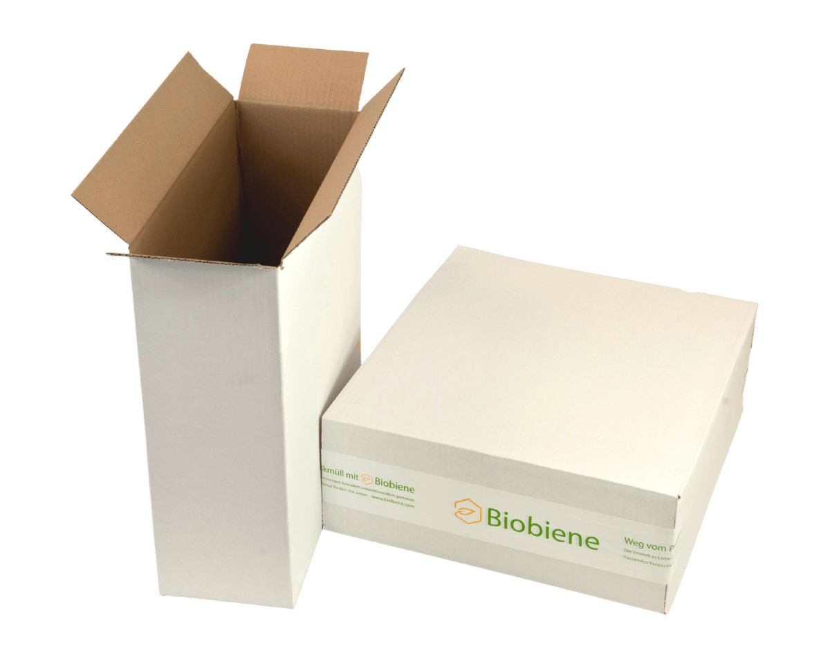 stabile weiße Kartons - Verpackungsmaterial