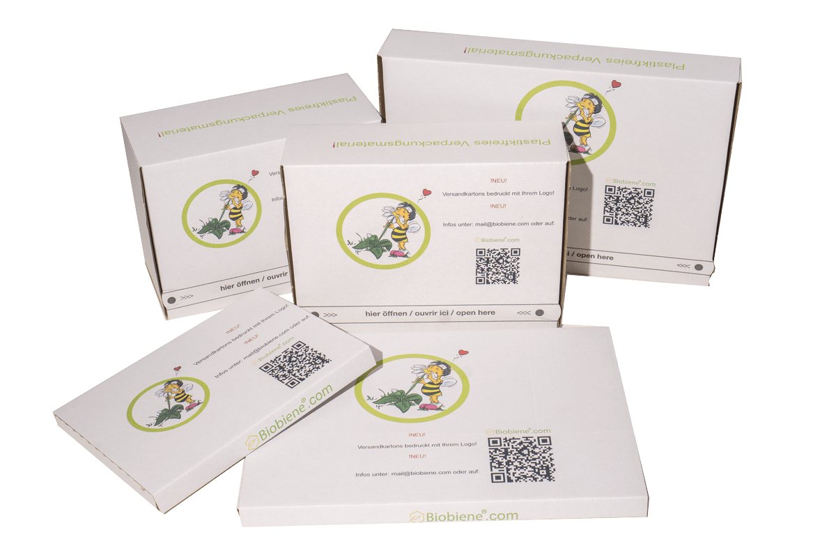 Kartons mit Logo