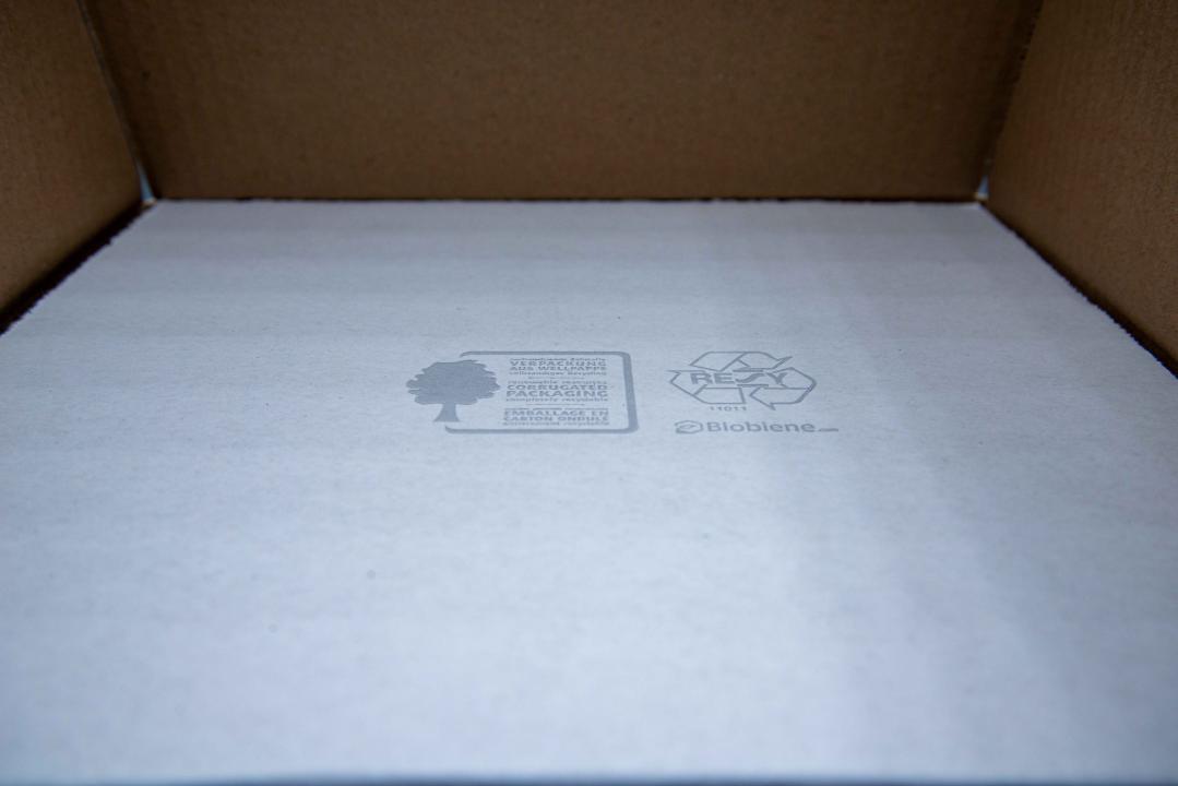 umweltfreundlich Verpacken aus Wellpappe Biobiene