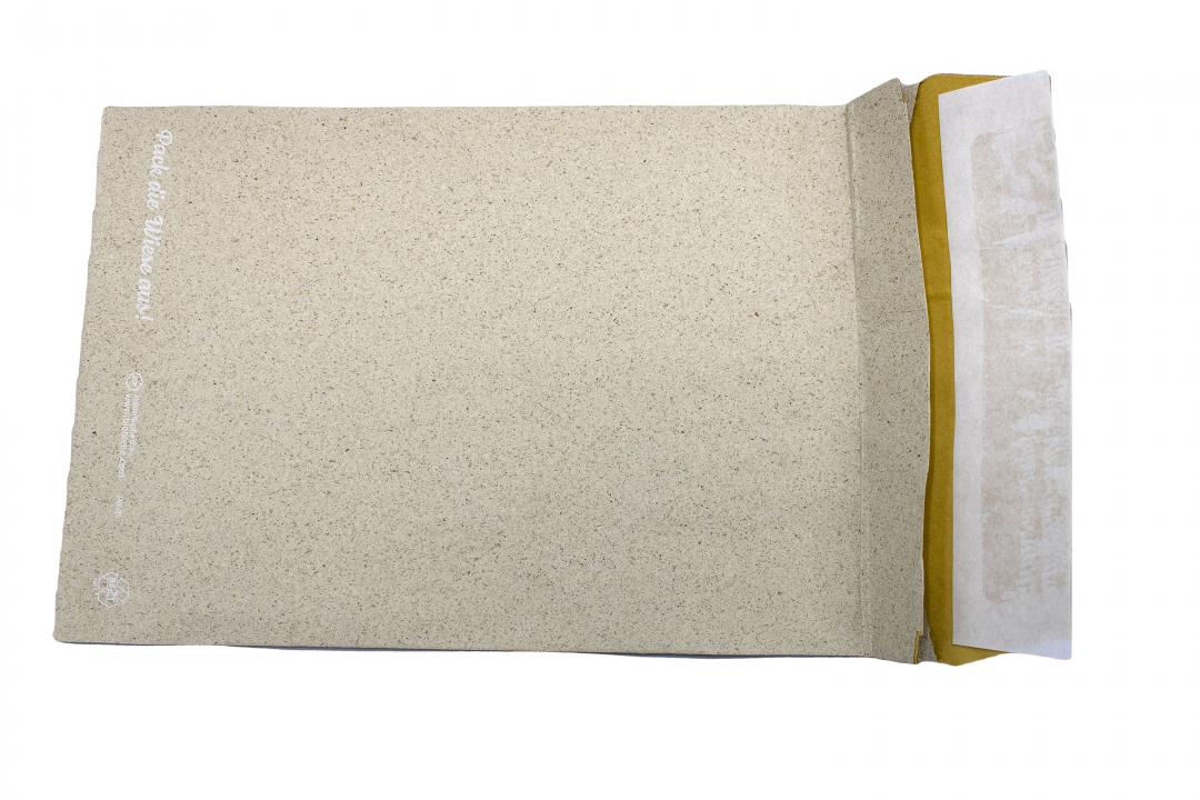 Graspapier-Polstertasche ohne Falte B5 176 x 250 mm (100 Stück)