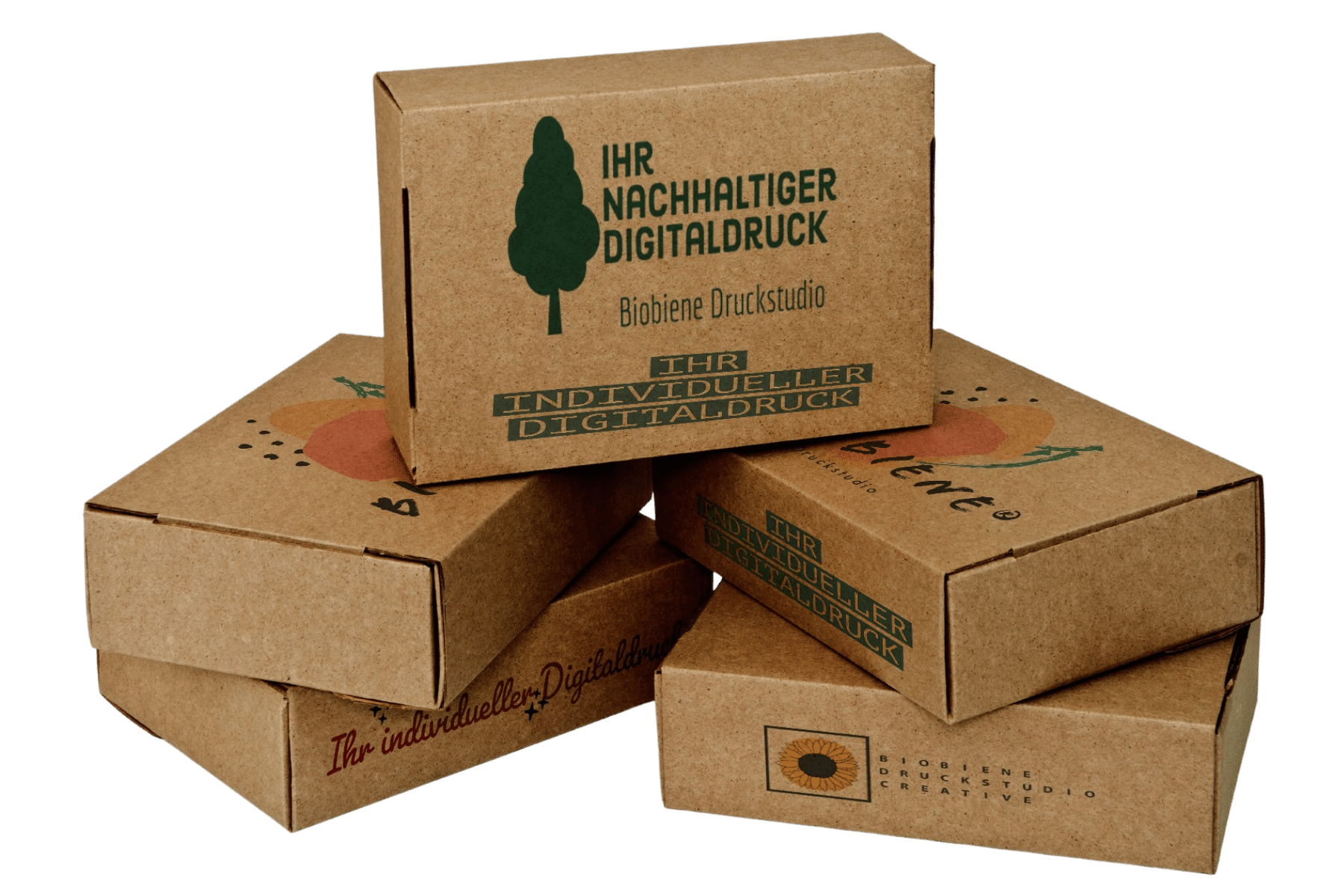 Kartons mit Logo bedrucken lassen - nachhaltig